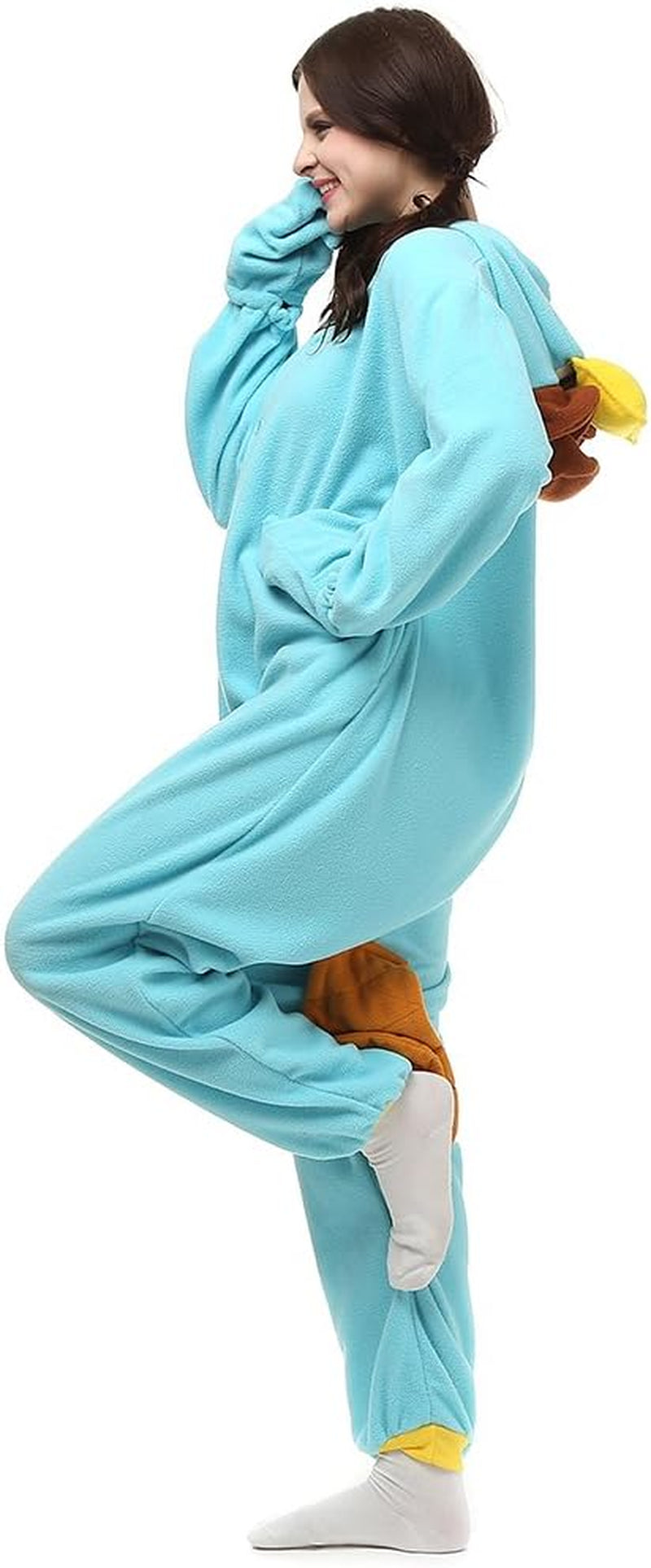 Unisex Adult Onesie Pyjamas Christmas Costume Skyblue