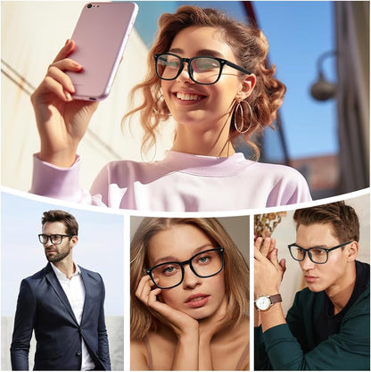 Blue Light Glasses for Woman Men,Blue Light Blocking Glasses,Clear Glasses